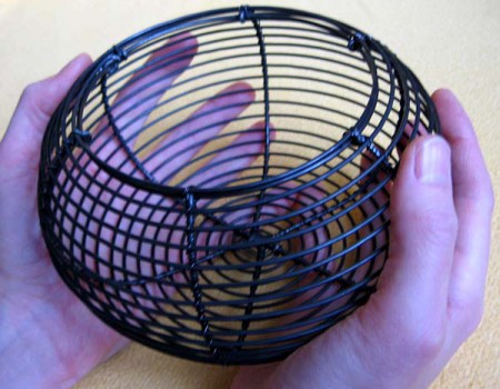 Miska na objednávku - drátovaná